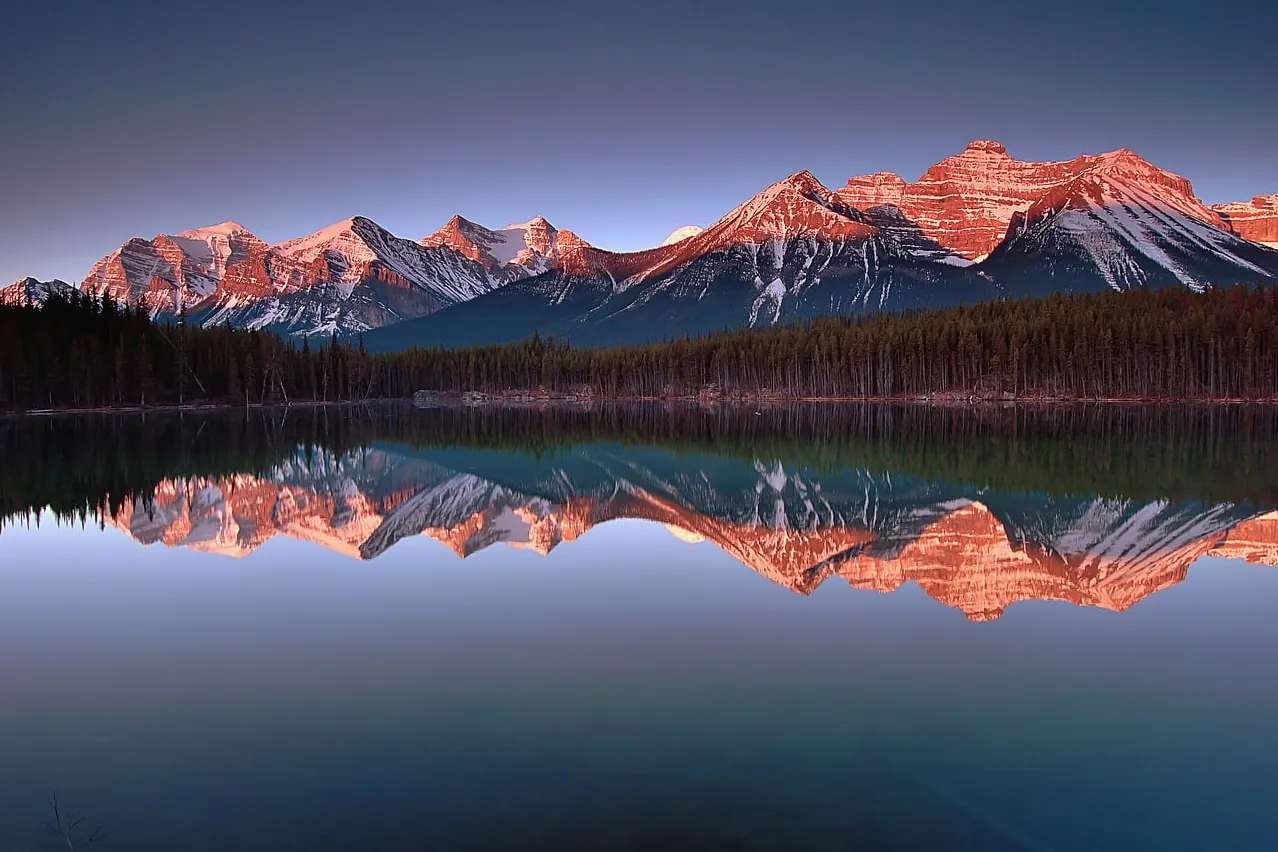 Banff, national park, herbert lake