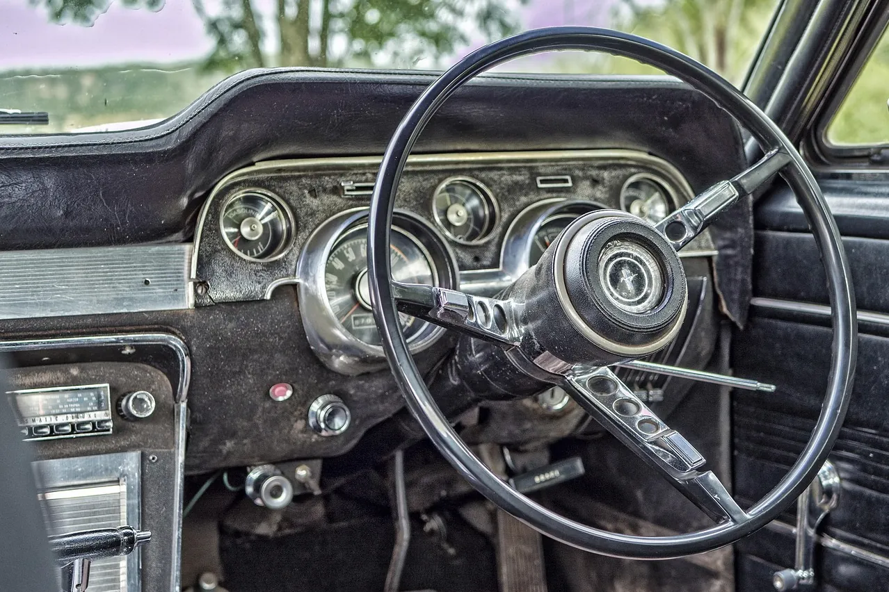 Steering wheel, car, car wallpapers