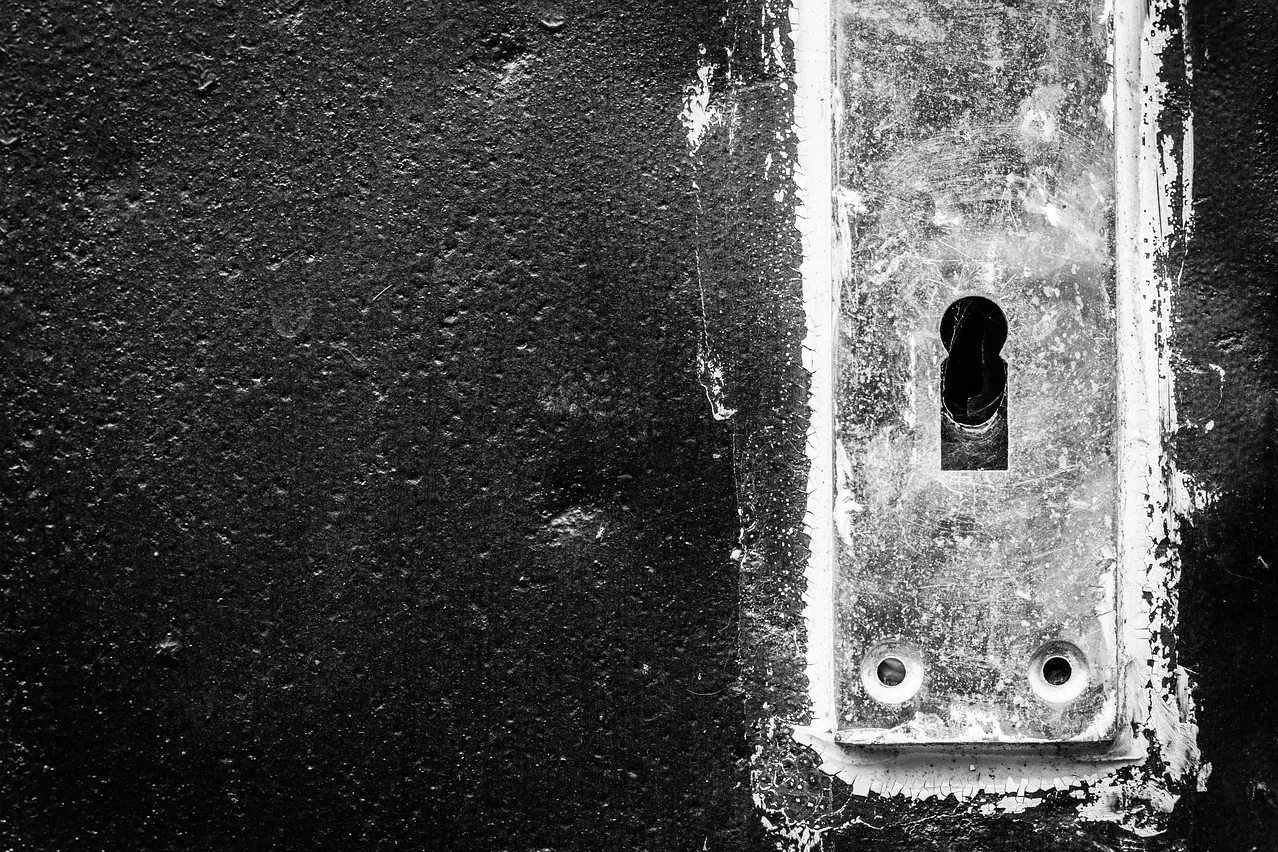 Keyhole, door, handle