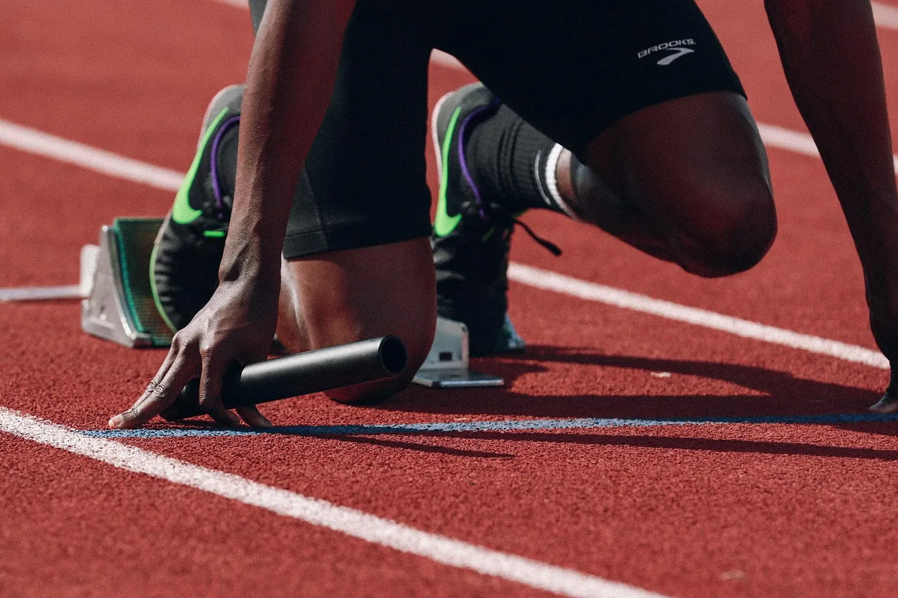Athlete, runner, sprint
