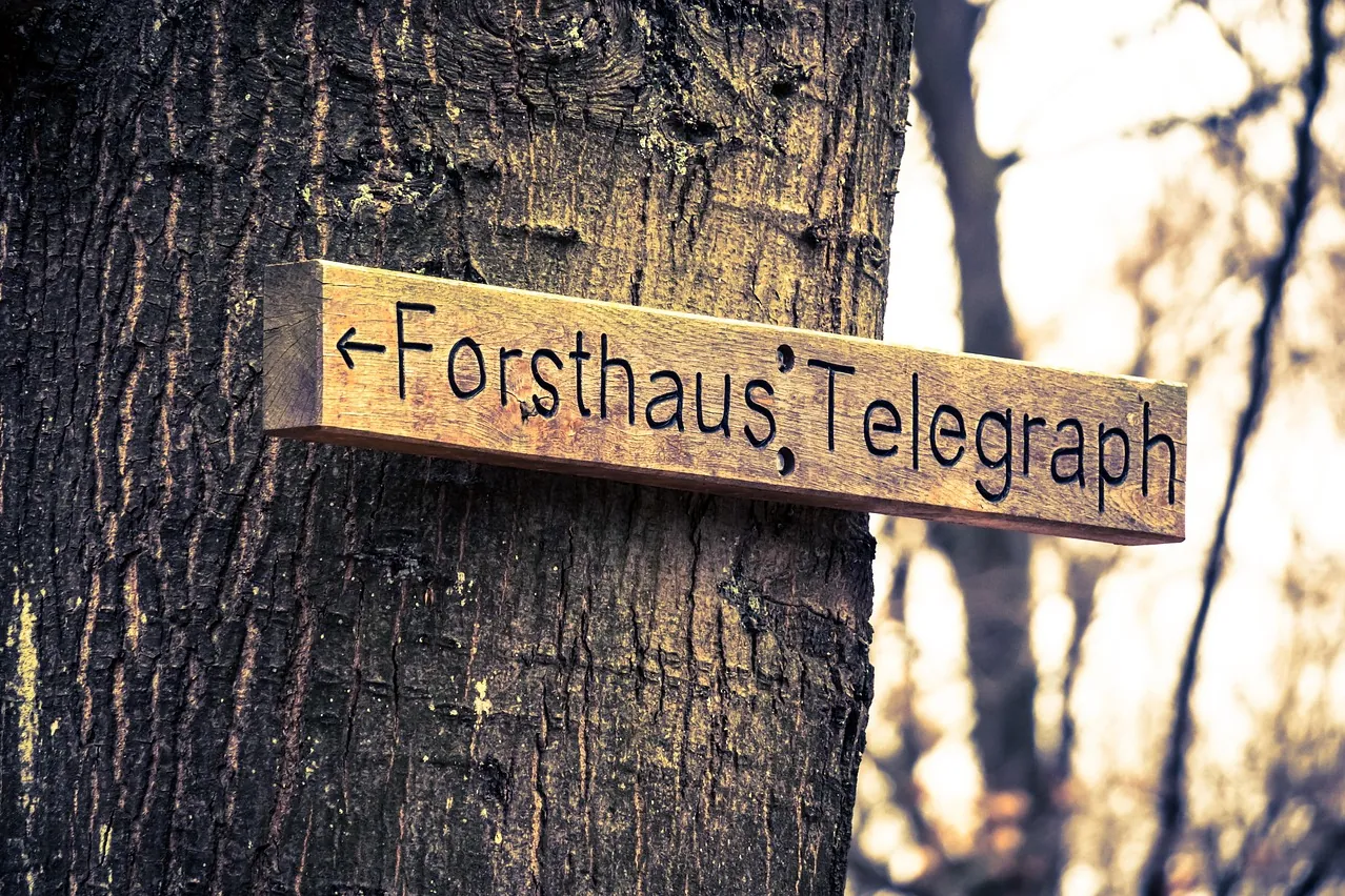 Signpost, sign, a notice