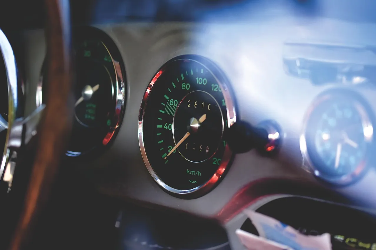 Porsche, antique car, 356 c