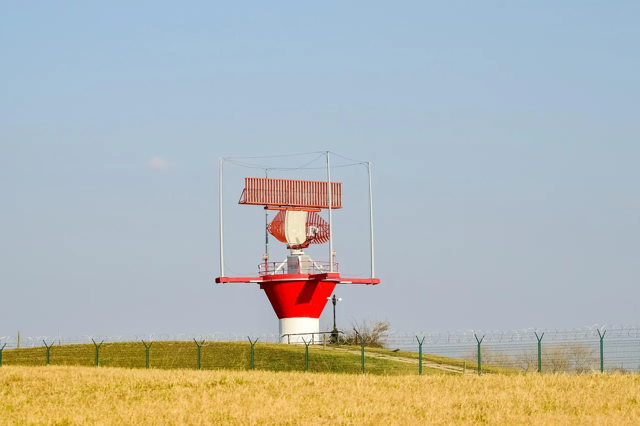 Radar, radar station, sky