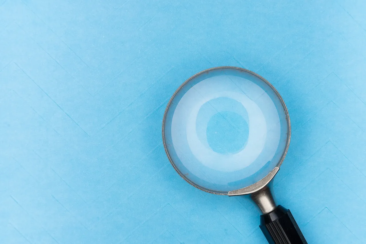 Magnifying glass, seek, detective