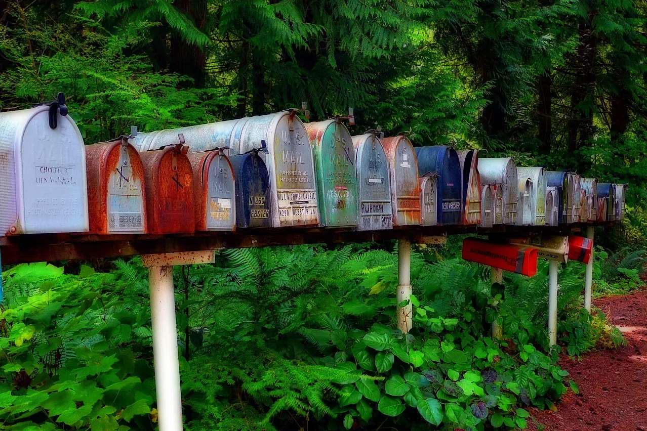 Mailbox, postbox, letters