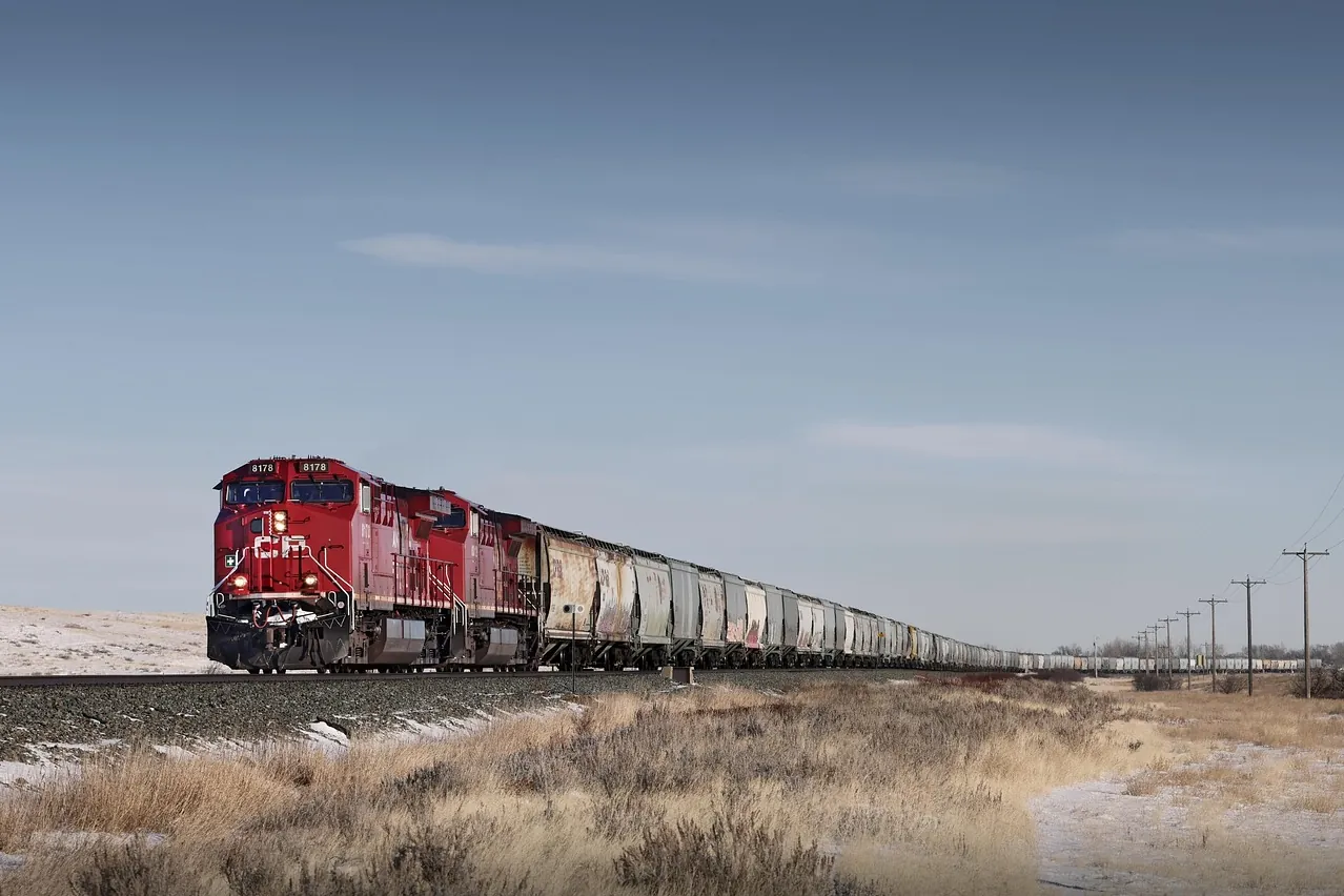 Train, freight train, transport